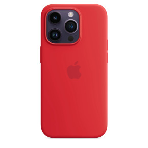Силиконов гръб ТПУ High Quality Silicone Case за Apple iPhone 14 Pro Max 6.7 червен 